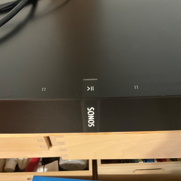 Sonos PBASEUS1BLK PLAYBASE Wireless Soundbar Home Theater and Streaming Music - Picture 3 of 8